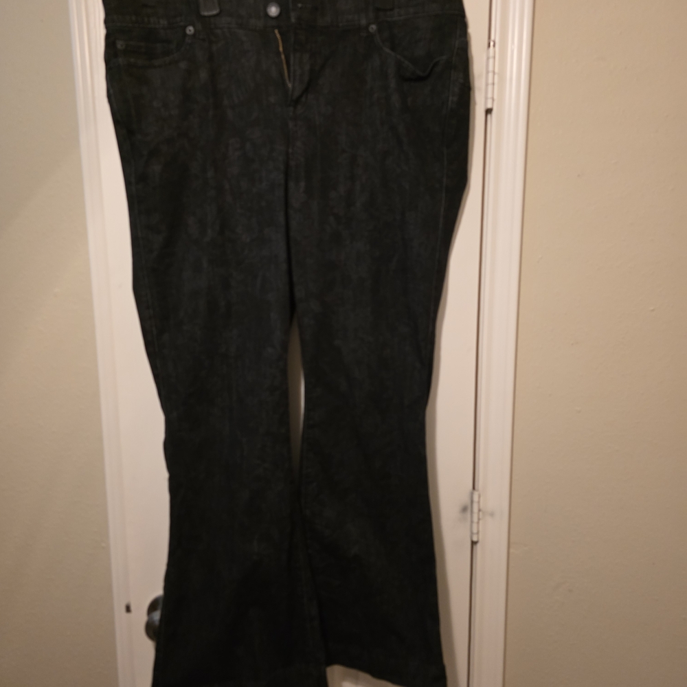 Torrid Black Bombshell Flare Jeans